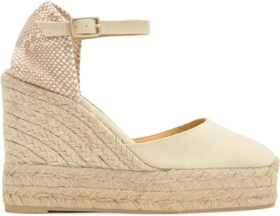 Castañer Espadrilles 'Carol' lichtbeige