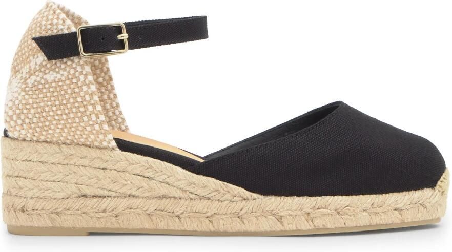 Castañer Espadrilles 'Carol' beige zwart