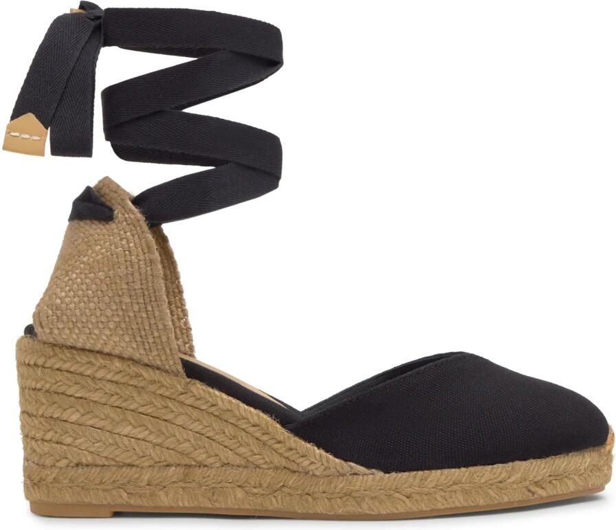 Castañer Espadrilles 'CHIARA' zwart