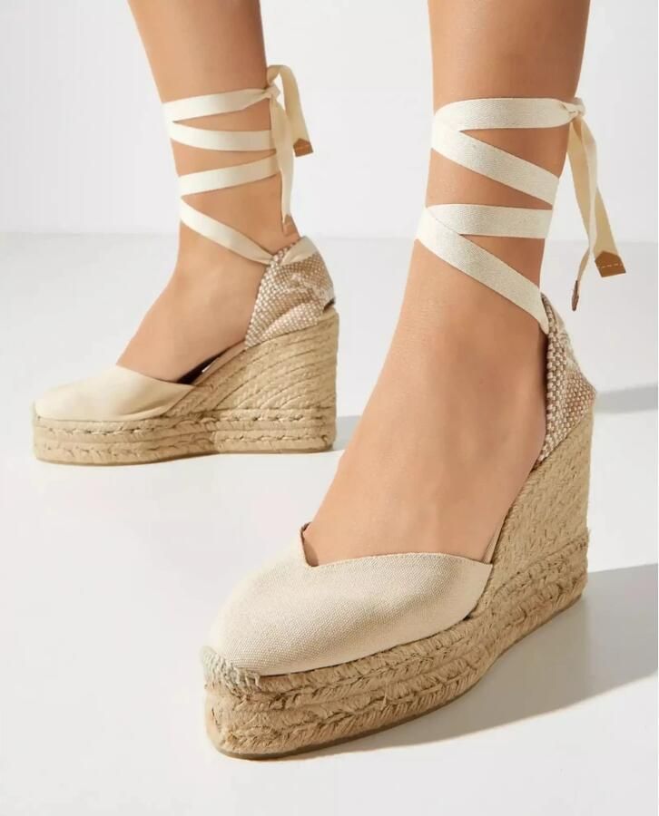 Castañer Chiara Schoen van Gemengd Materiaal Beige Dames