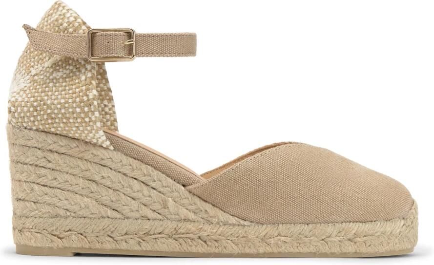 Castañer Platte schoenen Chiarita 6 002 Beige Dames