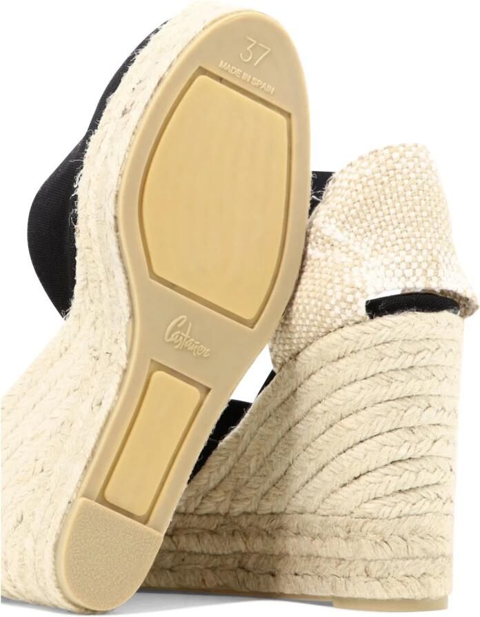 Castañer Stijlvolle Espadrille Sandalen Black Dames - Foto 2