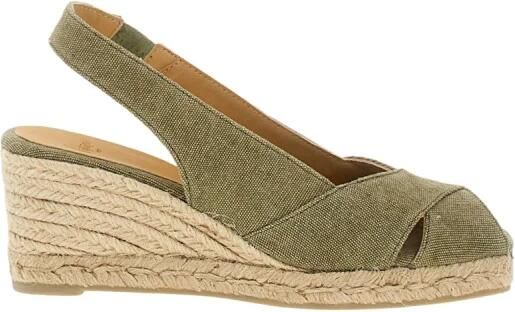 Castañer Espadrilla Slingback Peep-toe