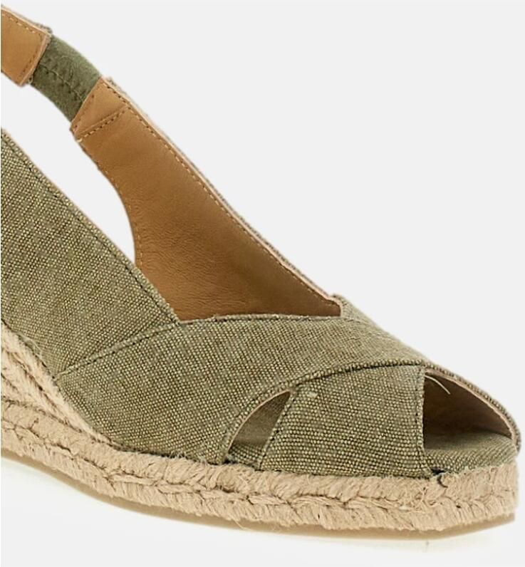 Castañer Espadrilla Slingback Peep-toe - Foto 2