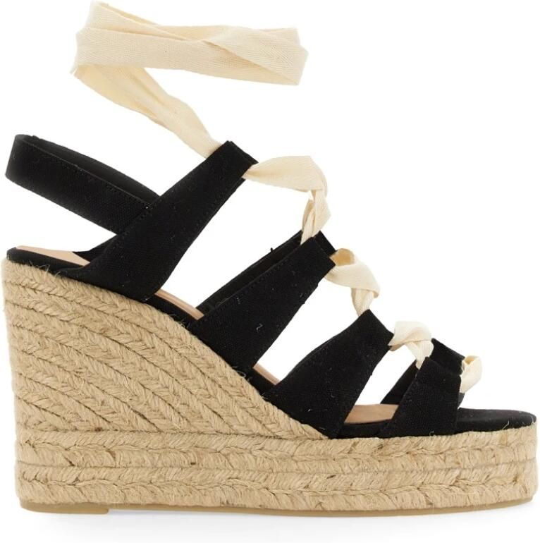 Castañer Espadrille Balta Sleehakken