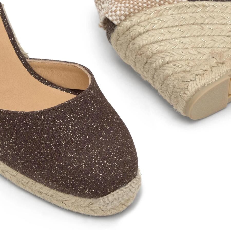 Castañer Espadrilles met 9 cm sleehak