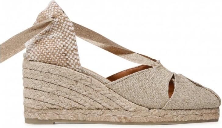 Castañer Espadrilles van glitterstof