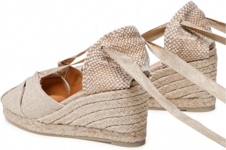 Castañer Espadrilles van glitterstof - Foto 4