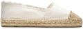 Castañer Espadrilles met Glitterfinish en Contrasterende Inzet White Dames - Wit
