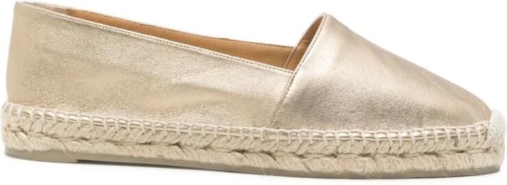 Castañer Gouden Espadrilles voor Vrouwen