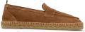 Castañer Bruine platte schoenen met gevlochten zool Brown Heren - Bruin