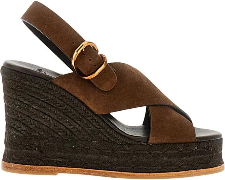 Castañer Open teen sleehak sandaal