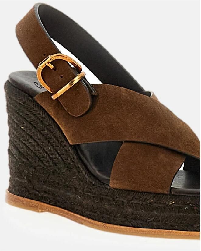 Castañer Open teen sleehak sandaal - Foto 2