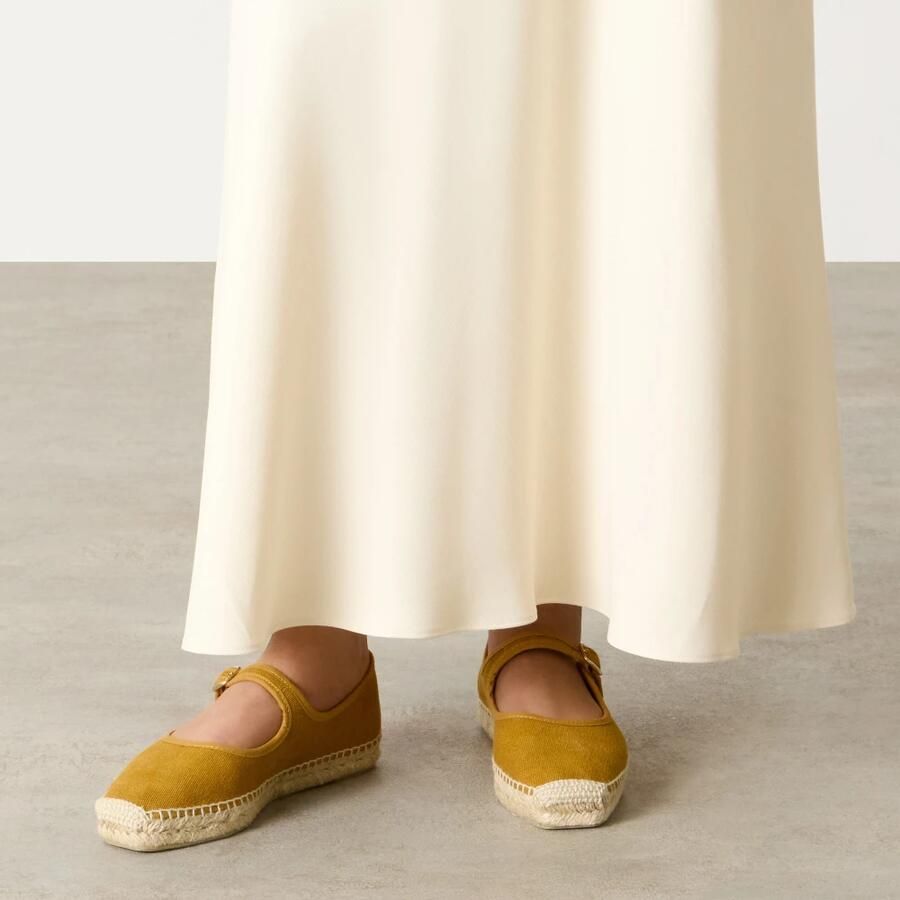 Castañer Padua Mary-Jane Espadrille Plat - Foto 3
