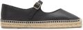 Castañer Pepa Mary-Jane Espadrille - Zwart