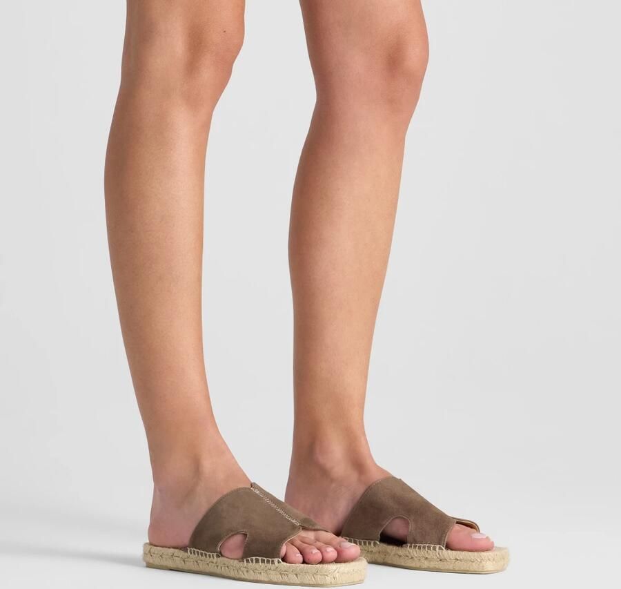 Castañer Muiltjes 'Priya' beige bruin - Foto 4