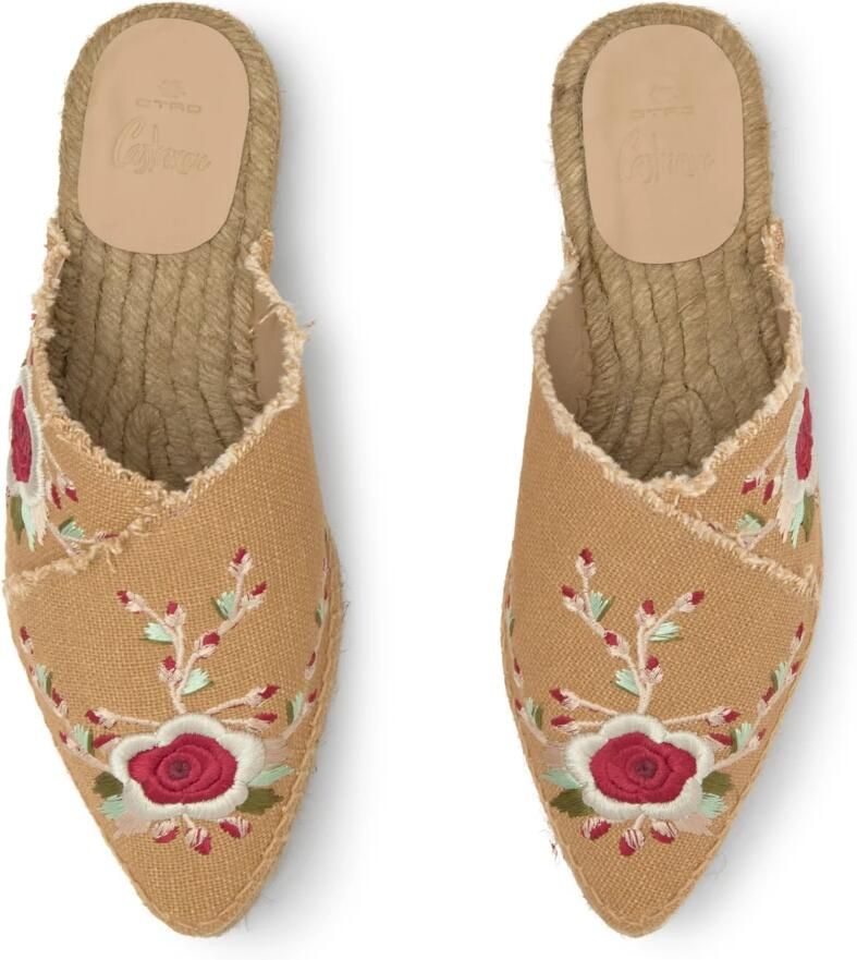 Castañer Rosana Etro T 273 · Platte Espadrille