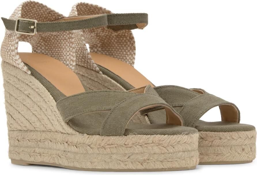 Castañer SANDALEN MET 11 CM SLEEHAK