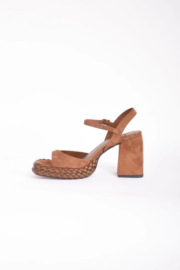 Castañer Vaian Suede Sandalen met Hak - Foto 2
