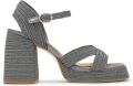 Castañer Valle Sandalen met Hak - Grijs