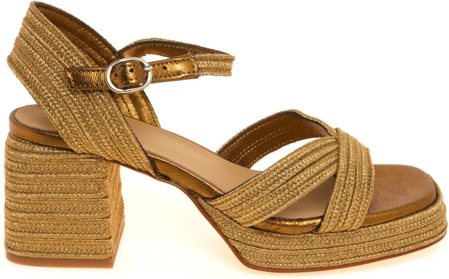 Castañer Sandaal 'VALLITA' goud