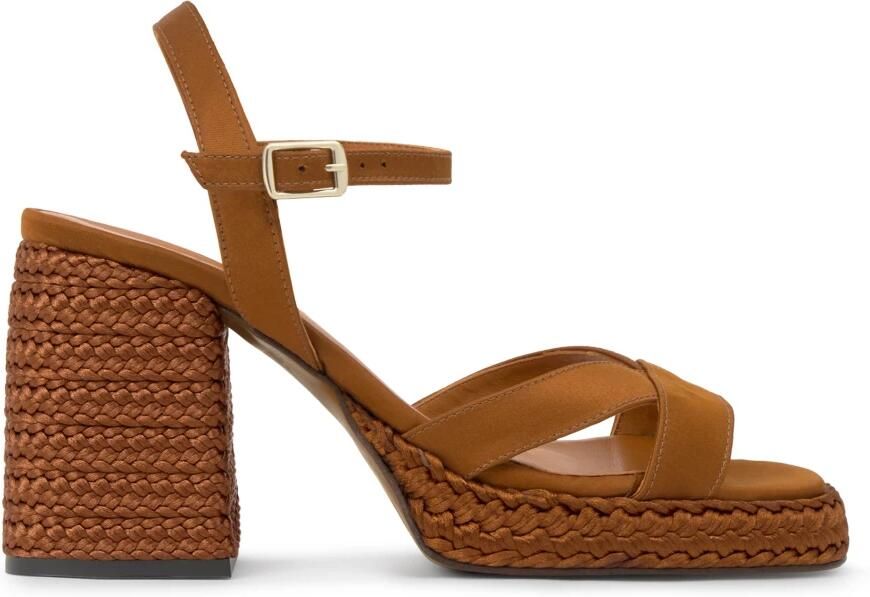 Castañer Sandalen met riem 'VIEN ' geel