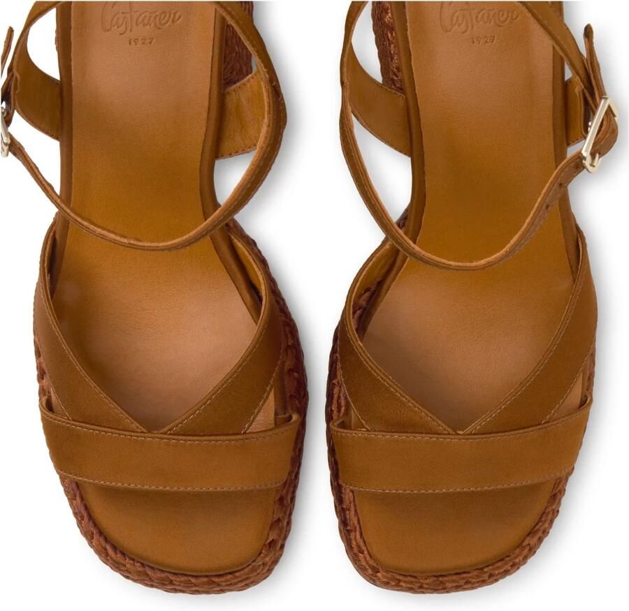 Castañer Sandalen met riem 'VIEN ' geel - Foto 3