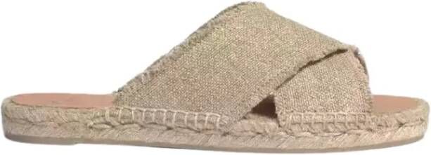 Castañer Dames Palmera Espadrille Sandalen Beige Dames