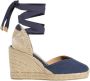 Castañer Denim Espadrilles van Biologisch Katoen Blue Dames - Thumbnail 1