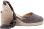 Castañer Donkergrijze Esparto Carina Sandalen - Thumbnail 1