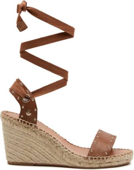 Castañer Elegant Espadrilles Tina Model Brown Dames