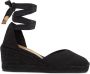 Castañer Zwarte sleehak espadrilles Black Dames - Thumbnail 1