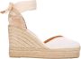 Castañer Witte Espadrilles met 11cm Sleehak White Dames - Thumbnail 3