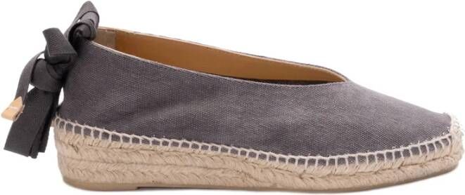 Castañer Espadrilles met sleehak en slip-on model