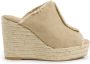 Castañer Fatima gewassen katoenen sandalen met 11 cm hak. - Thumbnail 1