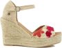 Castañer Geborduurde sleehak espadrilles Multicolor Dames - Thumbnail 1