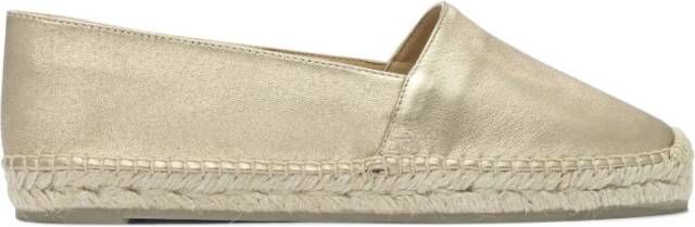 Castañer Gouden Espadrilles voor Vrouwen