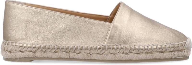 Castañer Gouden Gesloten Espadrilles Dames Schoenen