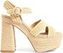 Castañer Stijlvolle Espadrille Sandalen voor Vrouwen Yellow Dames - Thumbnail 5