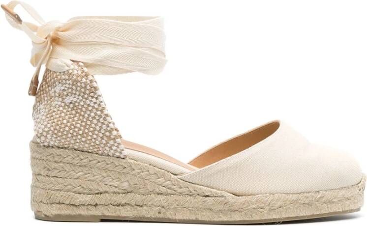 Castañer Ivoor Platte Schoenen met Enkelband