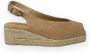 Castañer Lage Hak Sleehak Schoenen Beige Dames - Thumbnail 3