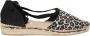 Castañer Leopard Print Espadrilles Sleehak Sandalen Black Dames - Thumbnail 1