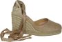 Castañer Handgemaakte Metallic Linnen Espadrilles Pink Dames - Thumbnail 3