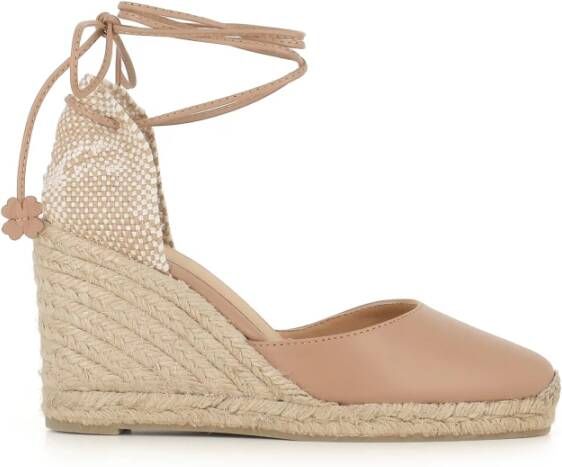 Castañer Nude Espadrilles met Jute Zool