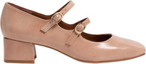 Castañer Nude Lakleren Mary Jane Beige Dames