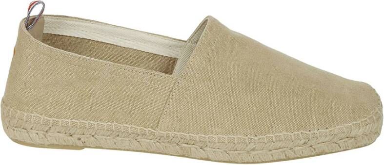 Castañer Lage Schoenen Elegante Espadrilles Pablo 002 voor de Moderne Man Beige Heren