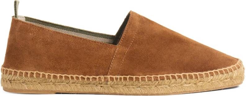 Castañer Pablo espadrilles van splitleer met taupe jute met de hand genaaid in Spanje.
