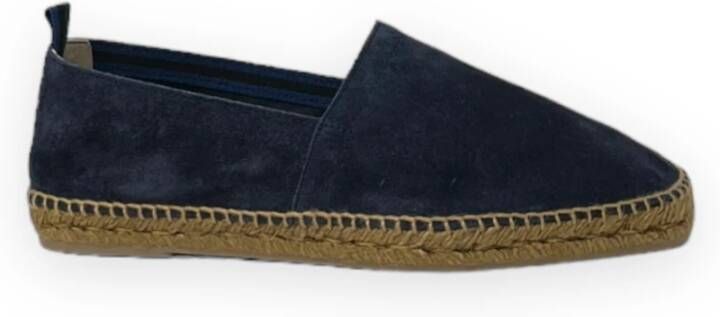 Castañer Blauwe Platte Schoenen Pablo Slip-on Espadrilles Blue Heren