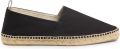 Castañer Pablo katoenen espadrilles met de hand genaaid in Spanje. Black Heren - Zwart