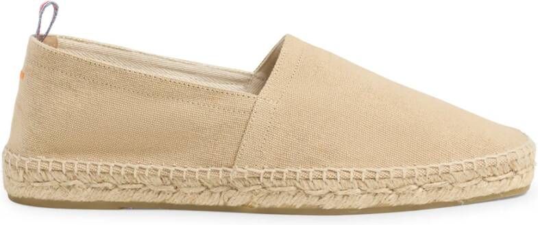 Castañer Lage Schoenen Elegante Espadrilles Pablo 002 voor de Moderne Man Beige Heren